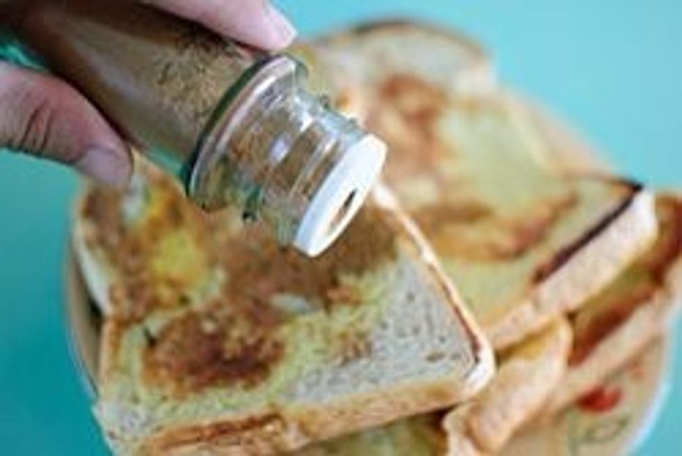 Add cinnamon, or whatever you want to add to it.