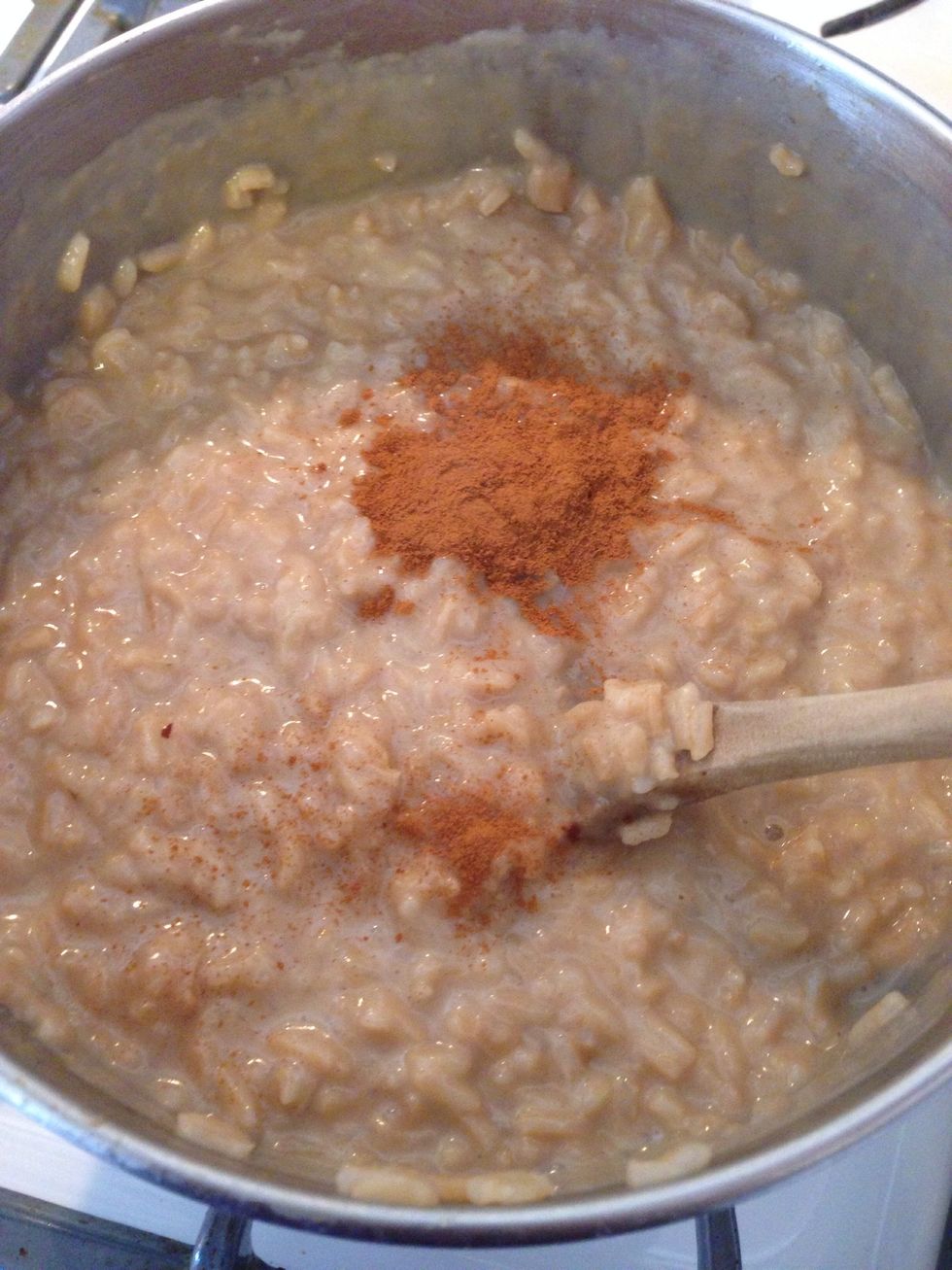 Add cinnamon.