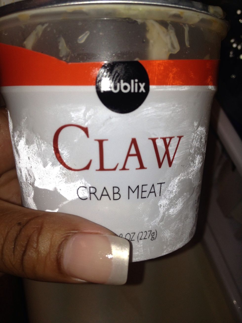 Add claw crab meat