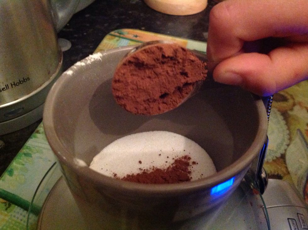 Add coco powder