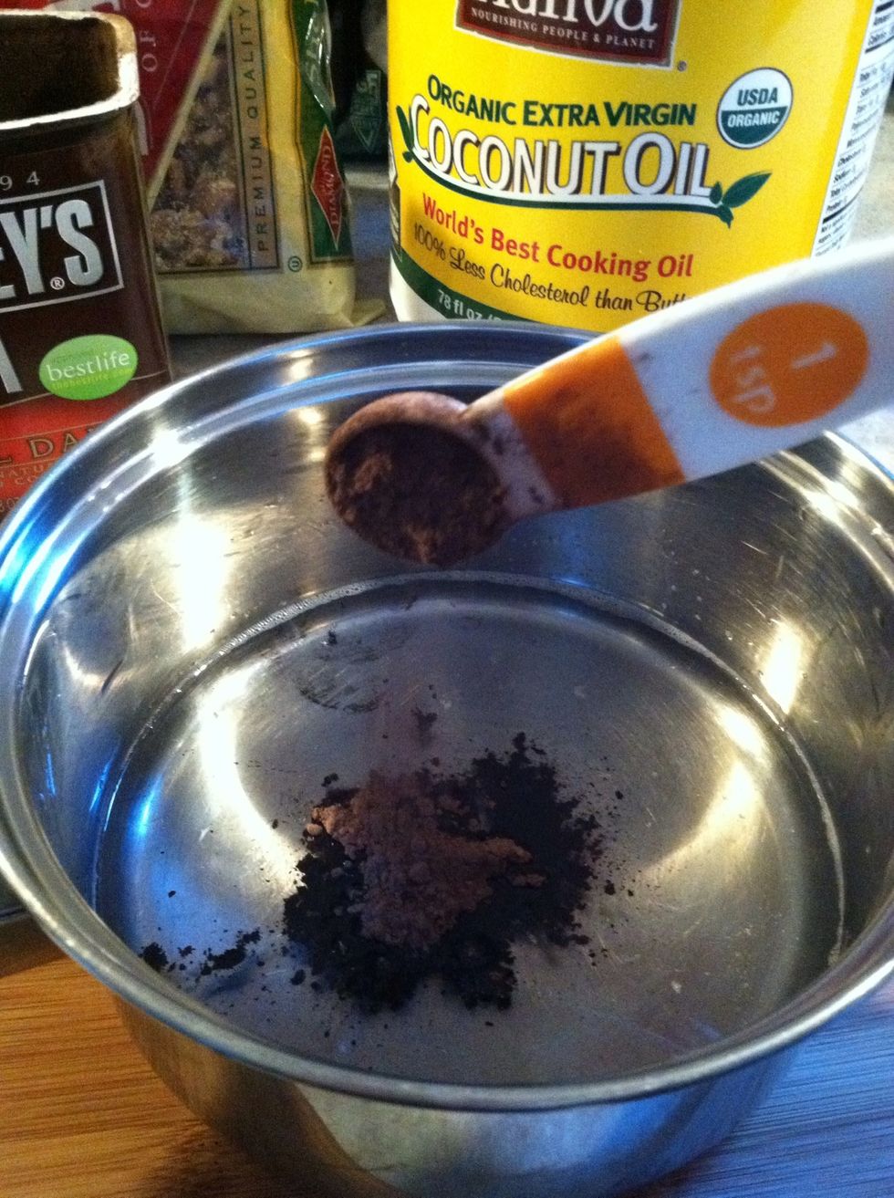 Add cocoa powder.