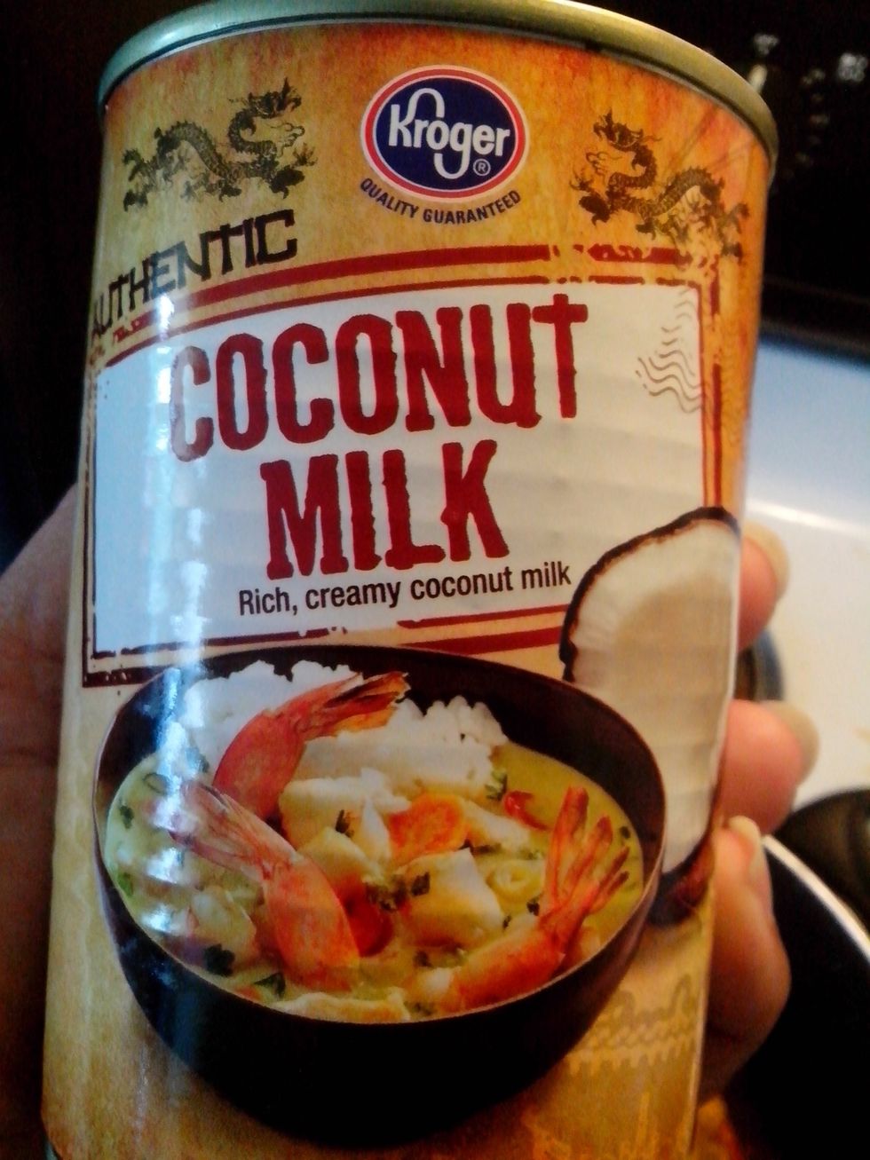 Add coconut milk.