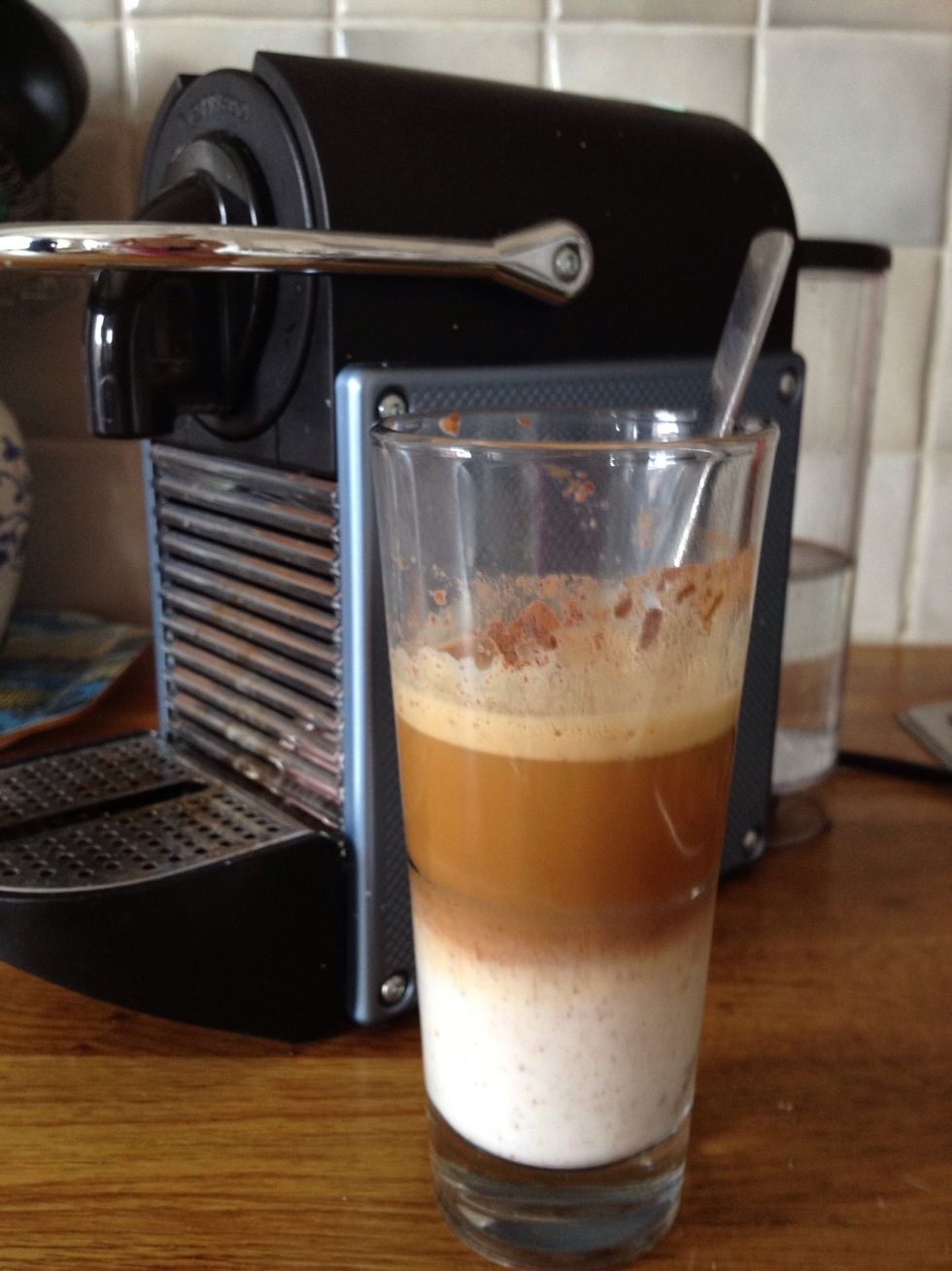 Add coffee and stir again