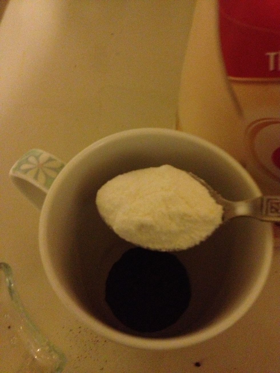 Add coffee mate, try taking heaped 3 tsps. This coffee is more milky than dark.