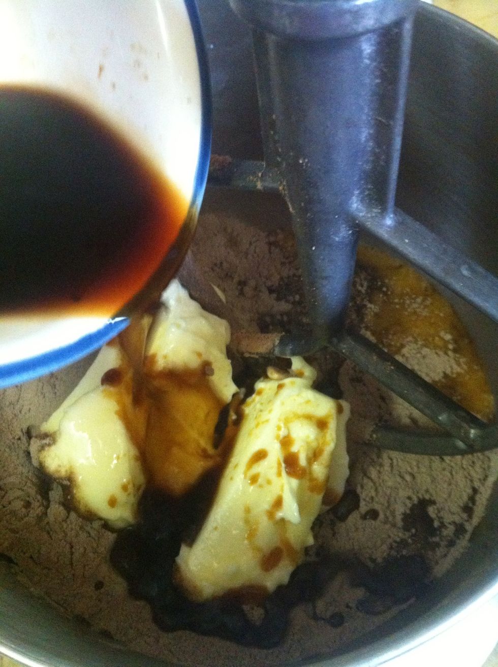 Add coffee....