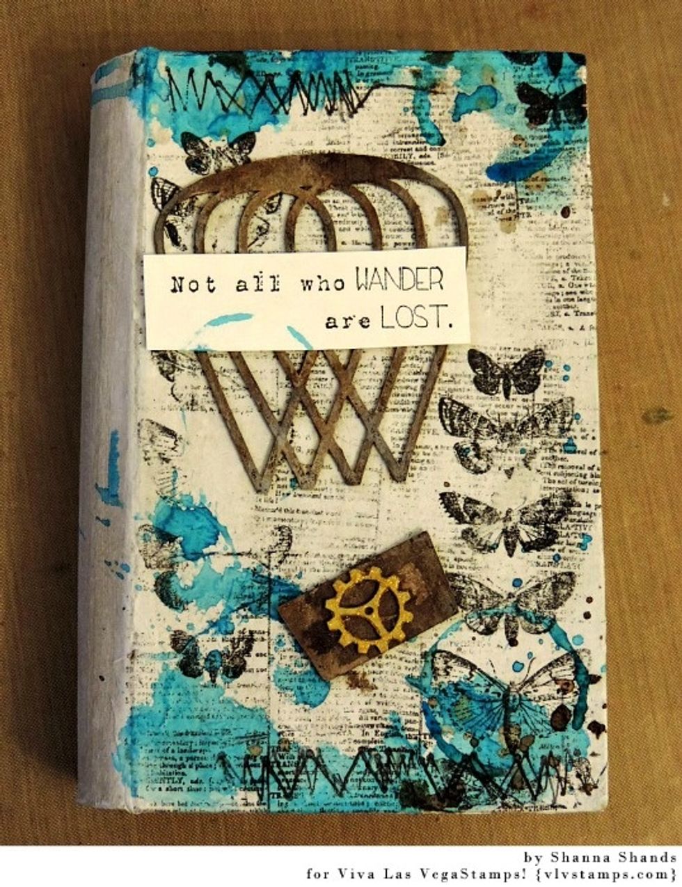 Add color and embellish.