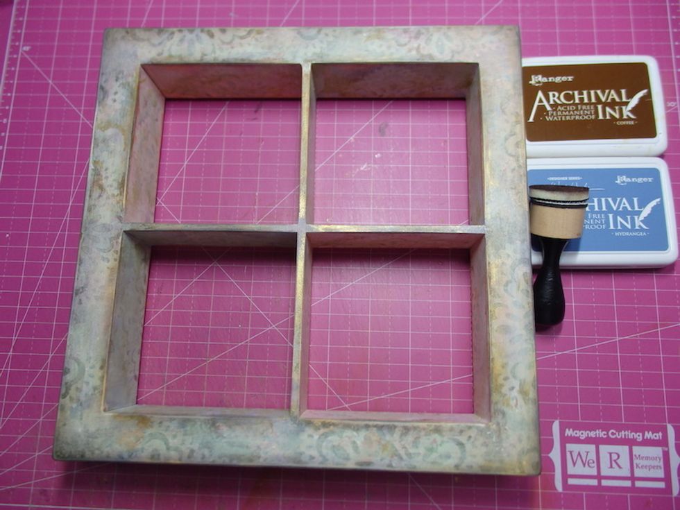 Add Color ink to make aged,Finish!!enjoy your Favorite\u3000decoration!!