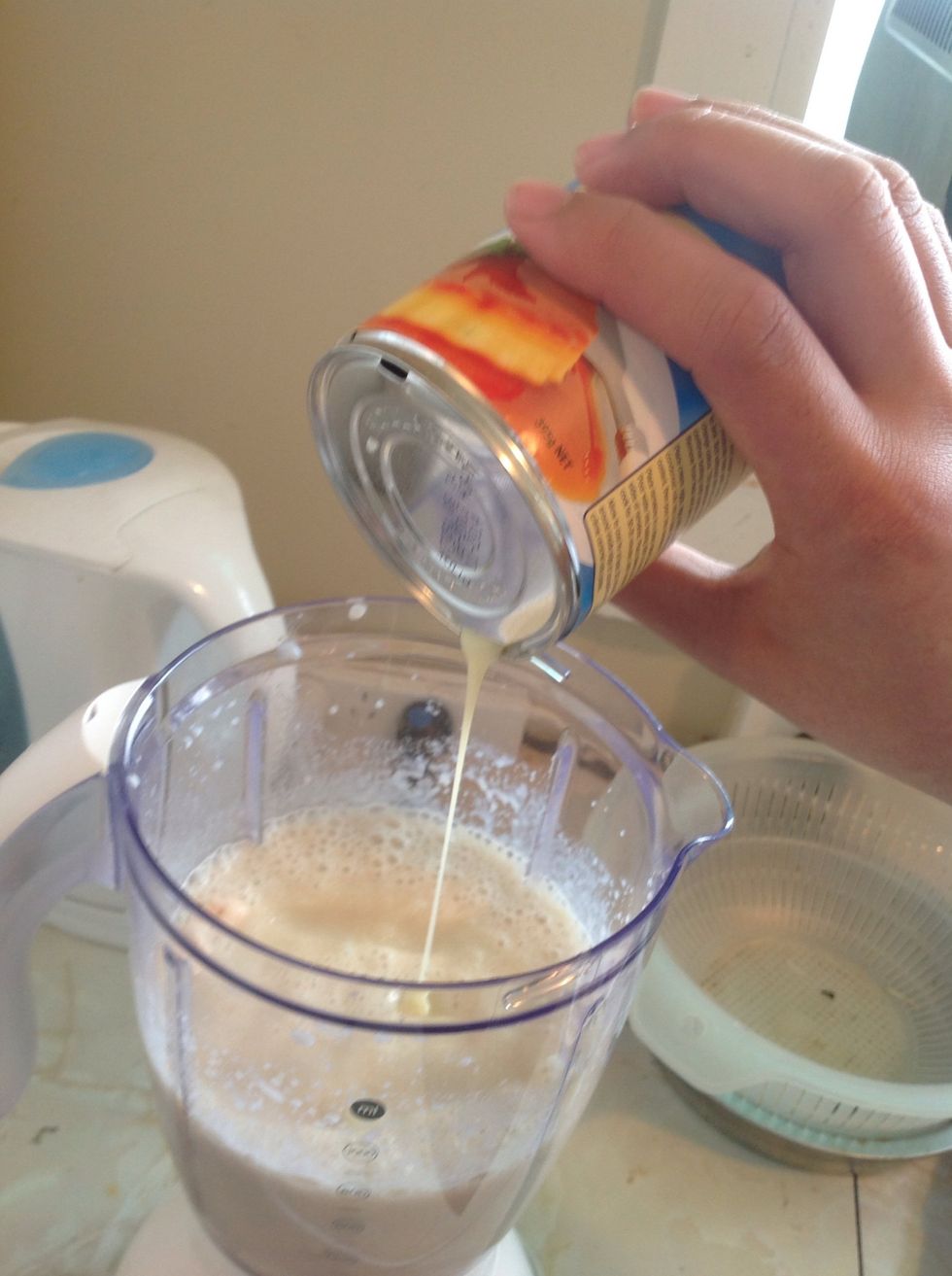 Add condensed milk, as sweet as you like