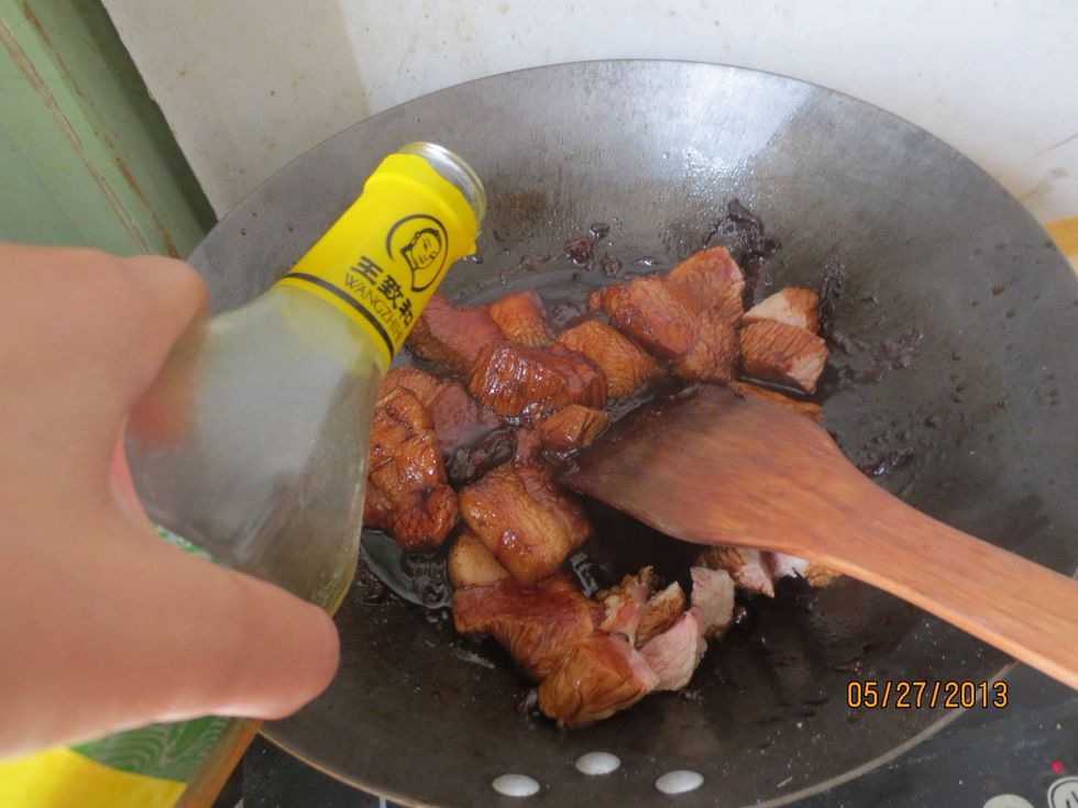 Add cooking wine