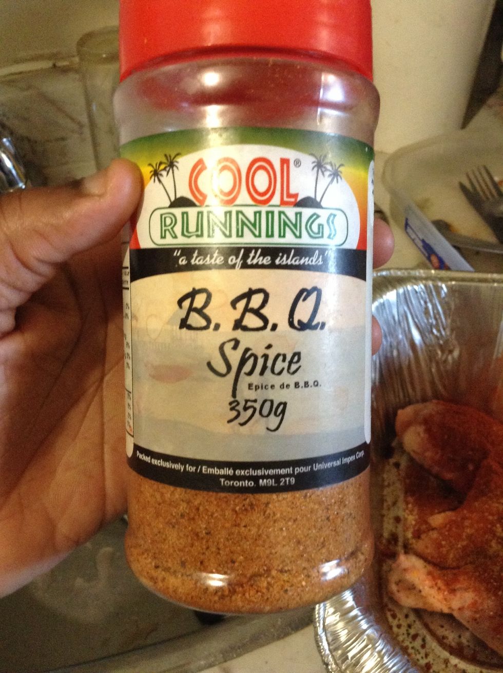 Add cool rubbings BBQ sauce for BBQ flavour