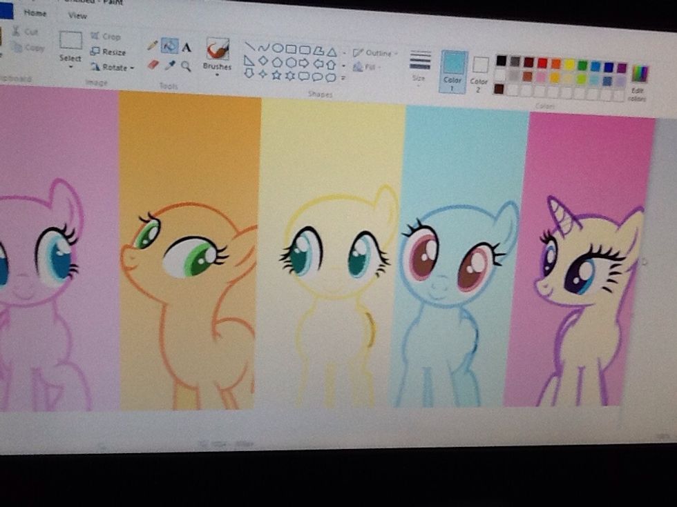 Add correction to the eyes and skin