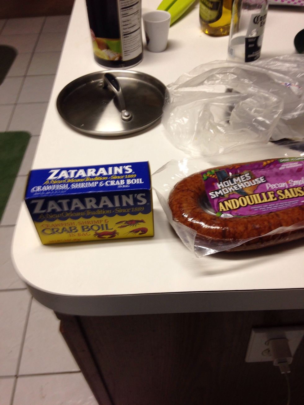 Add crab boil