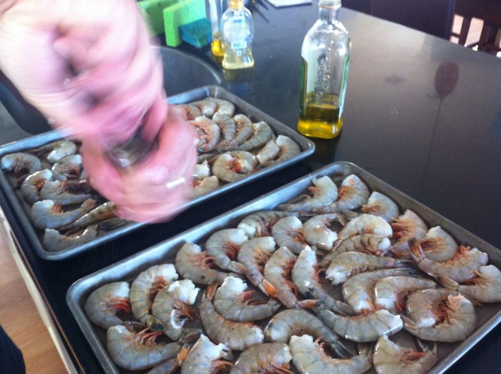 Add cracked pepper liberally-- when you think you've got enough, crack more!