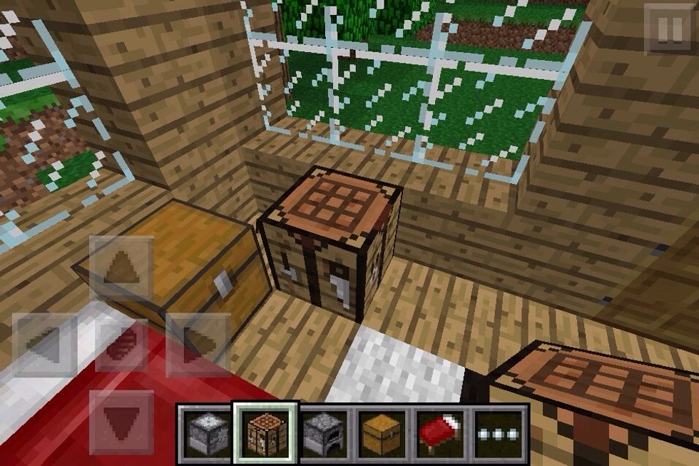 Add crafting near the window