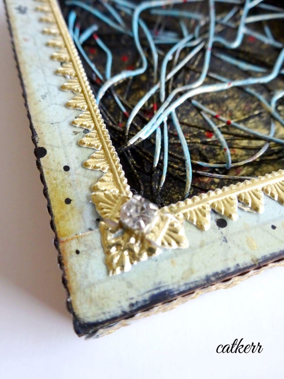 Add Crystals to the corners.