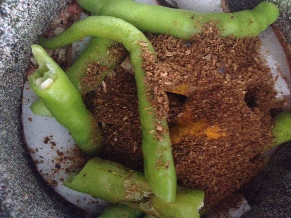 Add cumin and coriander powder