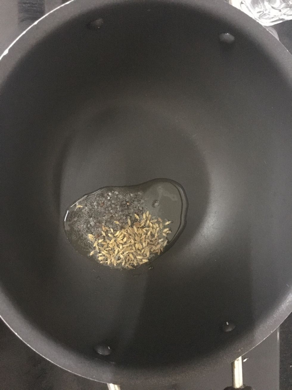 Add cumin seeds