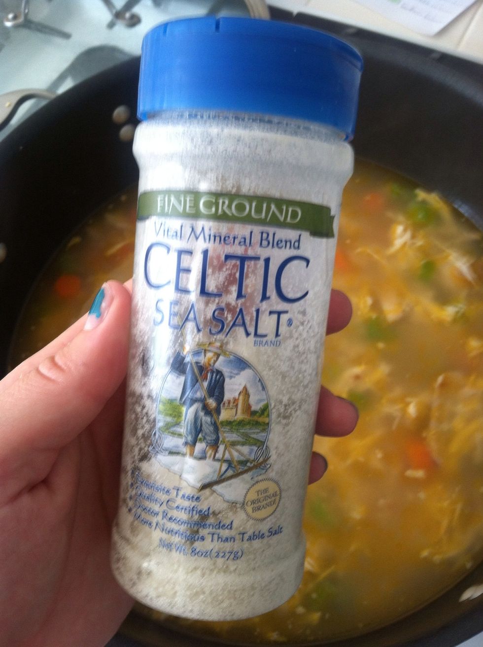 Add dash of salt to taste