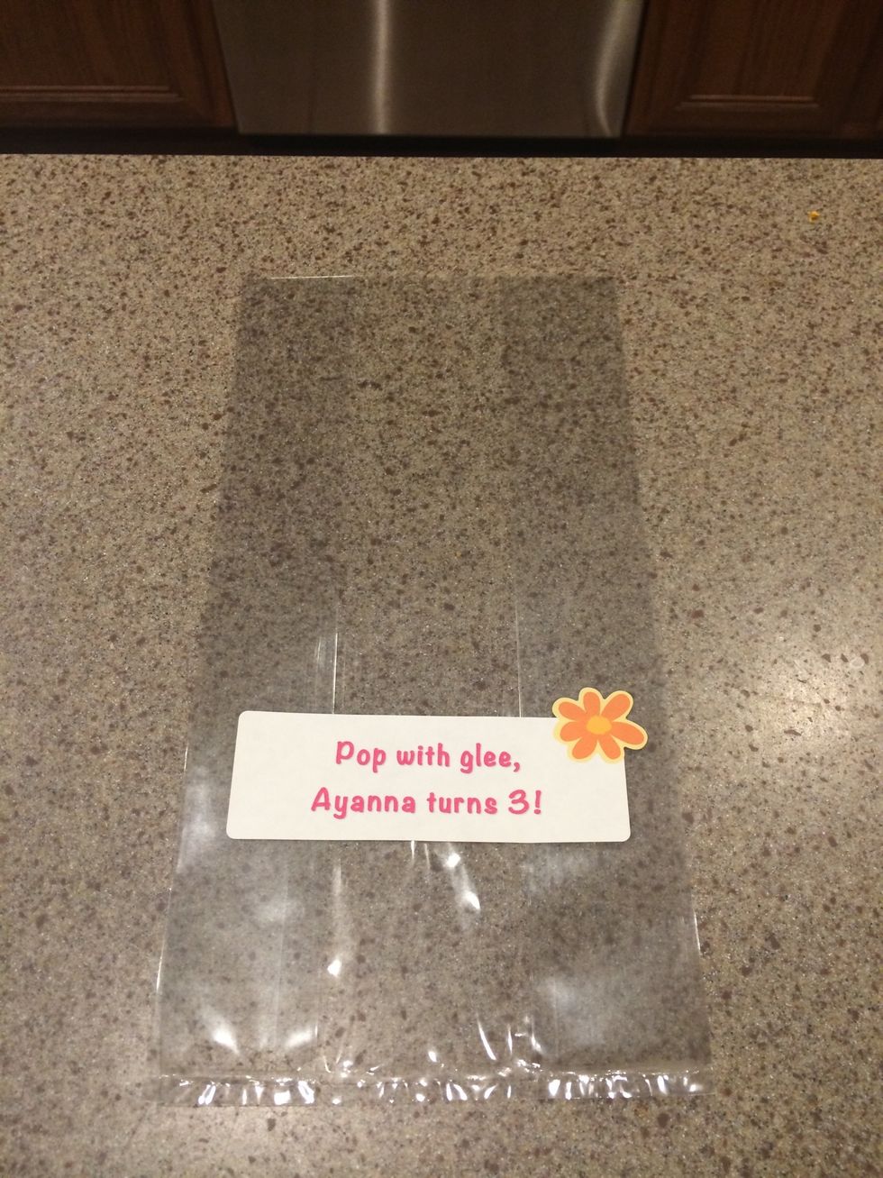 Add decorative sticker\ud83c\udf3a.