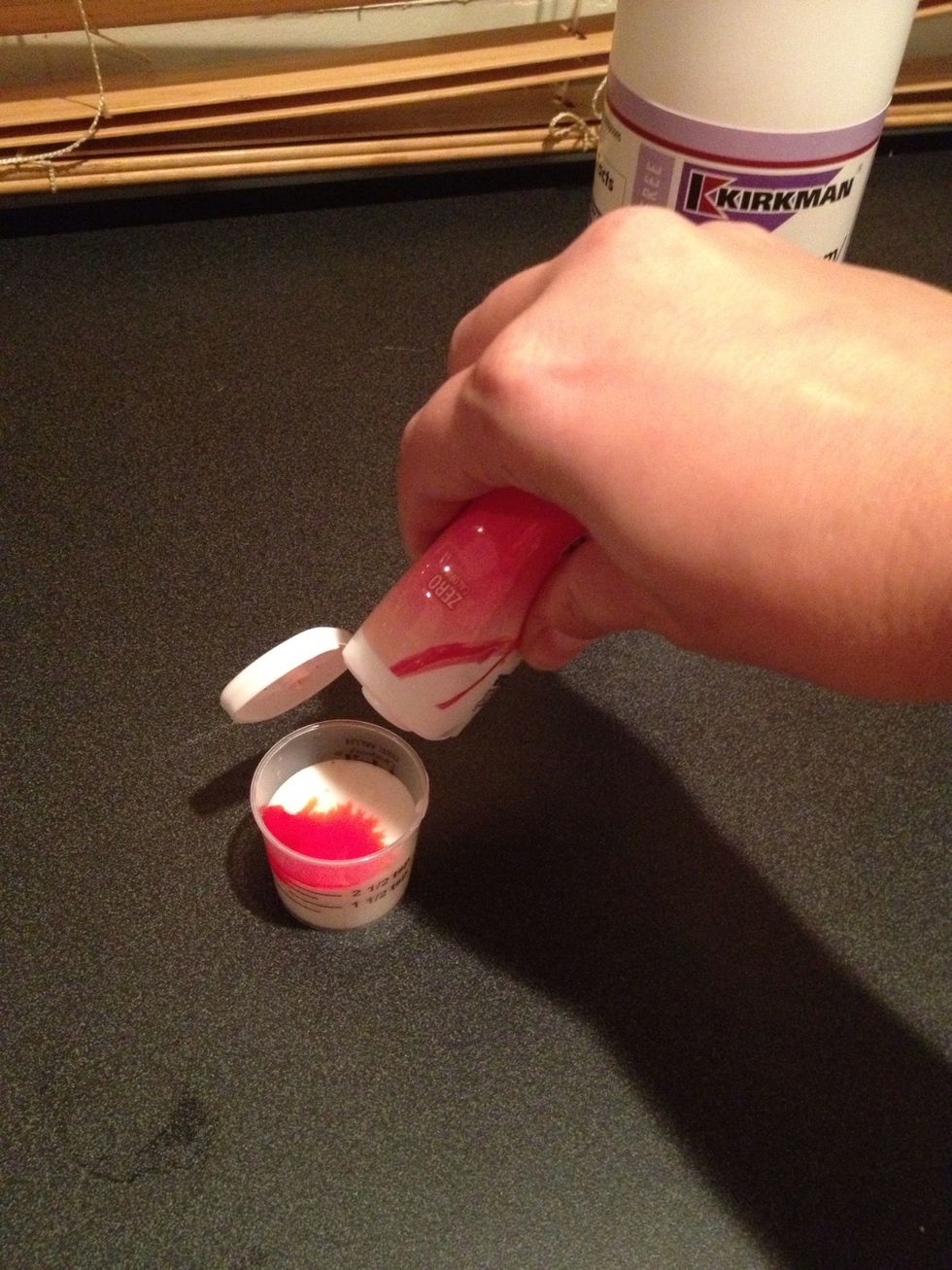 Add desired amount of flavorant.