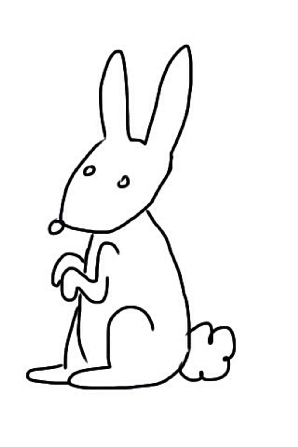 Add details! Like nose, eyes and tail.