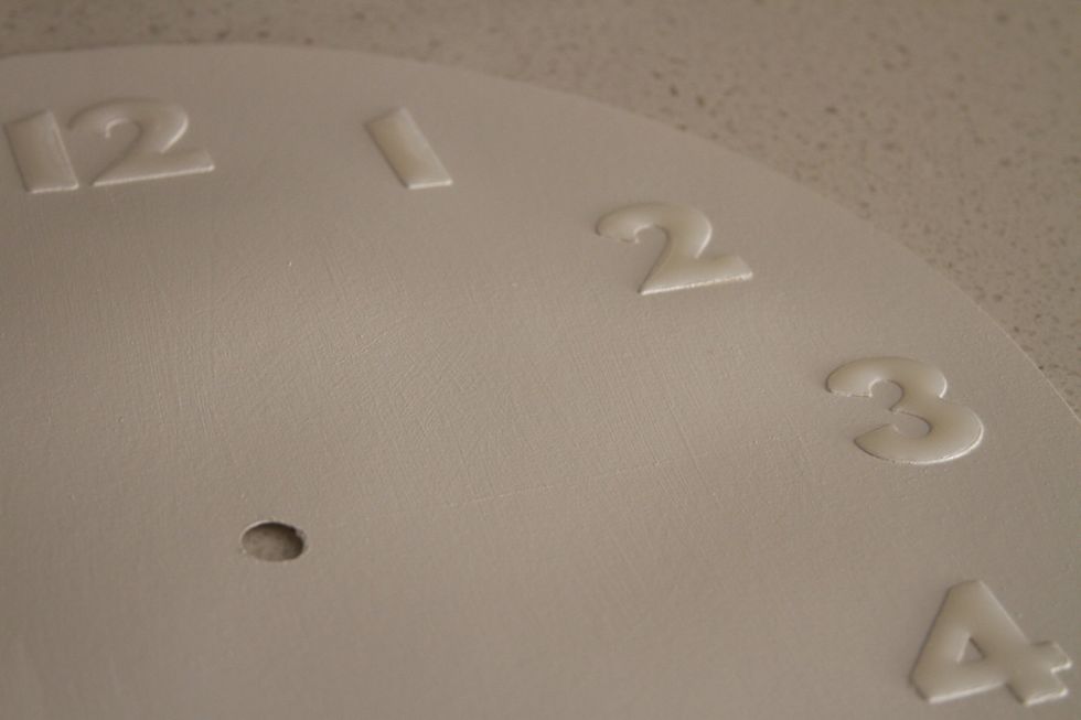 Add dimension to the die-cut letters with a clear dimensional glaze. I used Glossy Accents by Lifestyle Crafts.