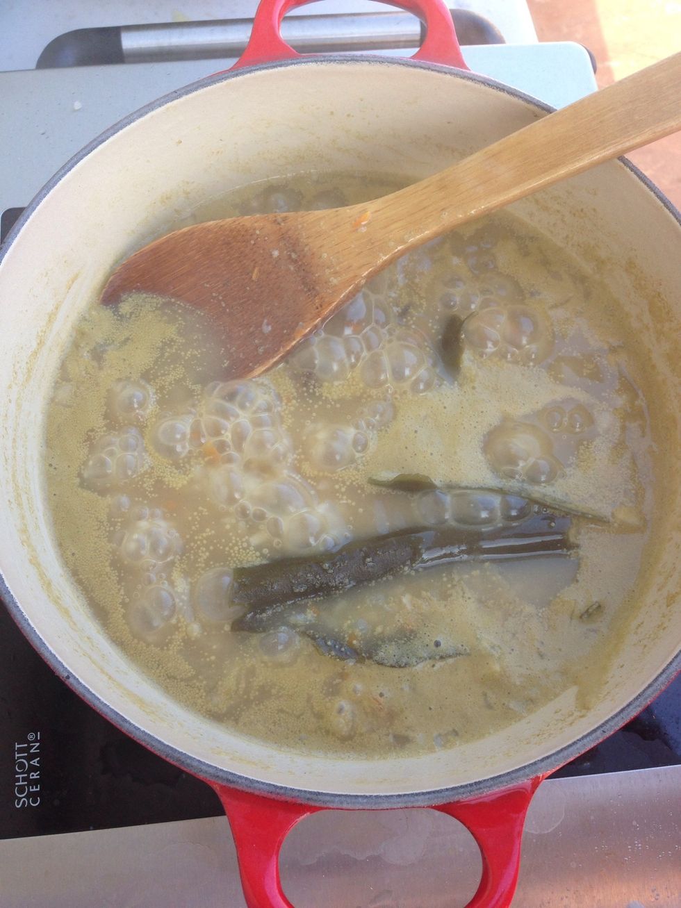 Add dried sea kelp for richer flavour (optional)