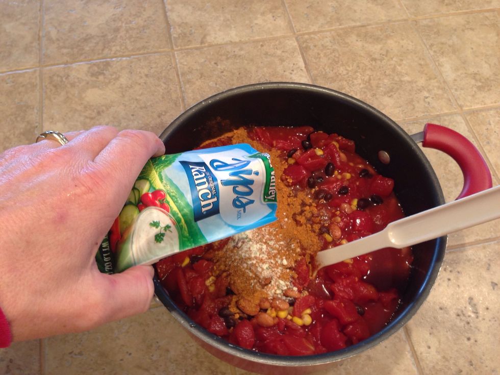 Add dry Ranch seasoning.