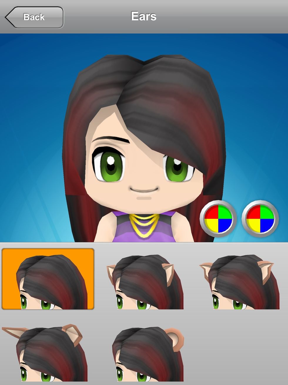 Add ears if desired.