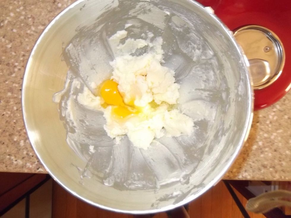 Add eggs and vanilla and beat until creamy.