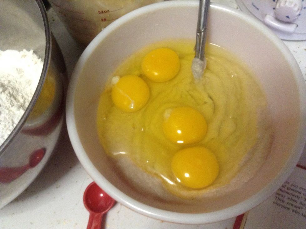Add eggs