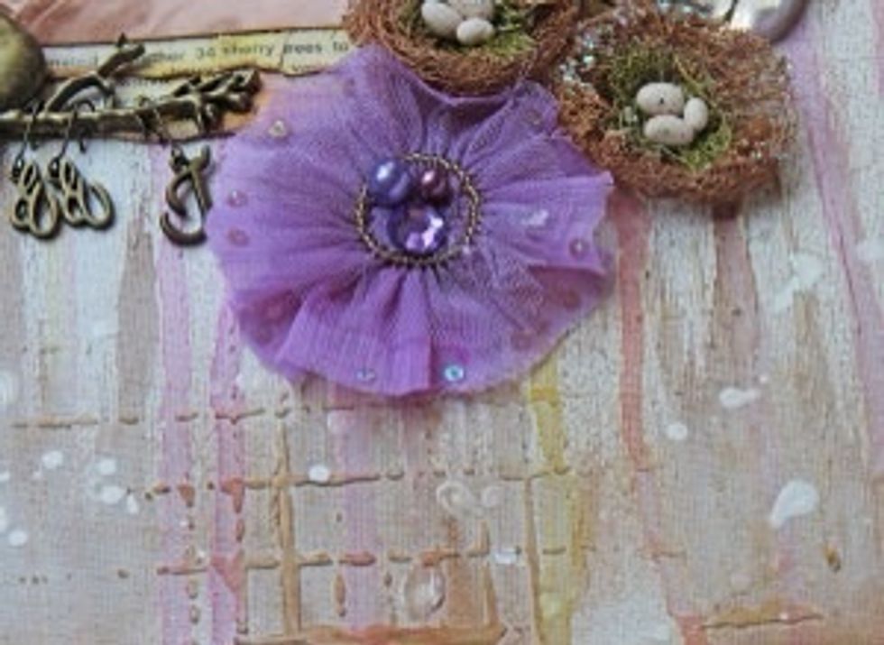 Add embellishments using hot glue.