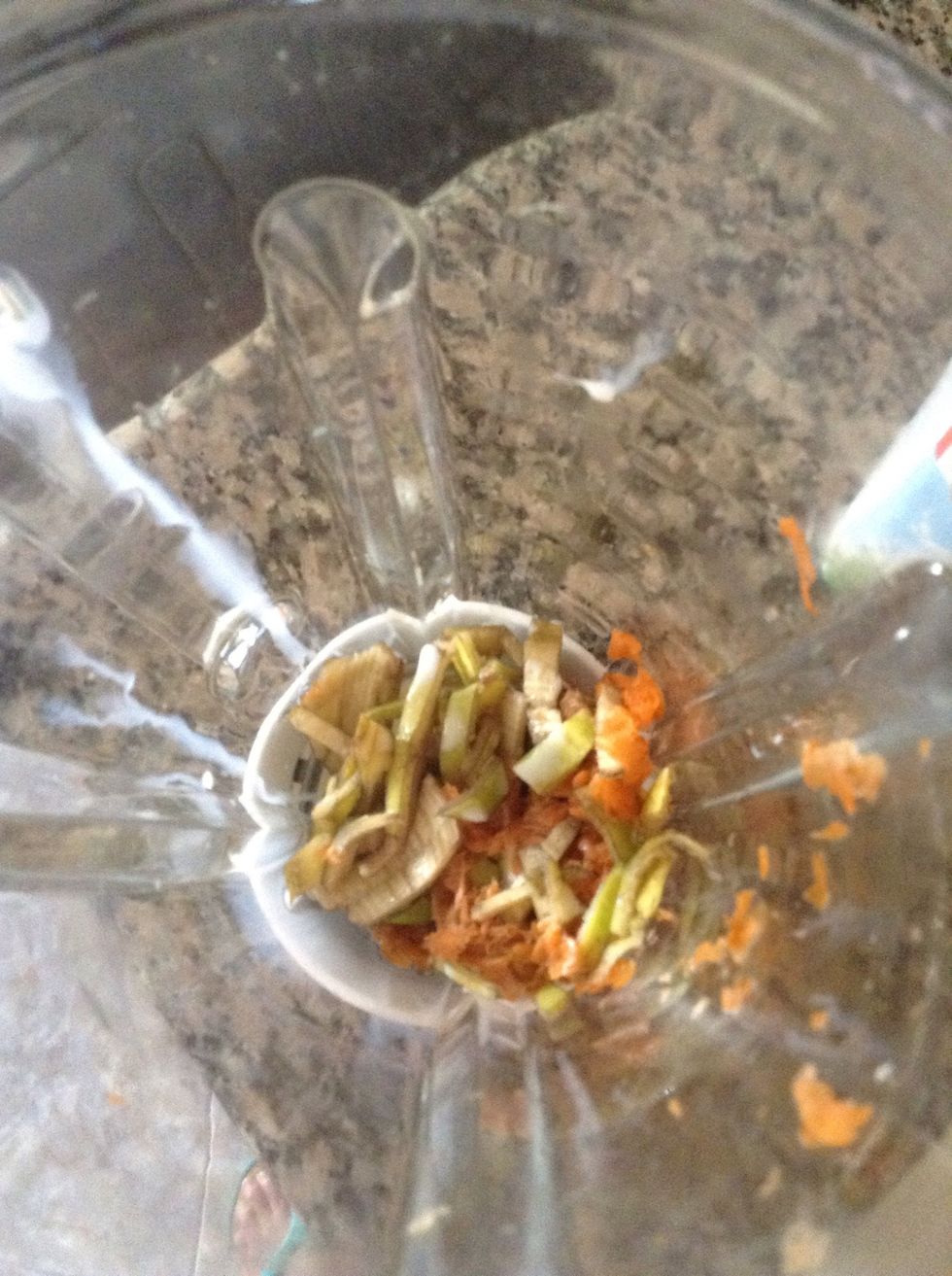 Add everything into blender and blend till creamy