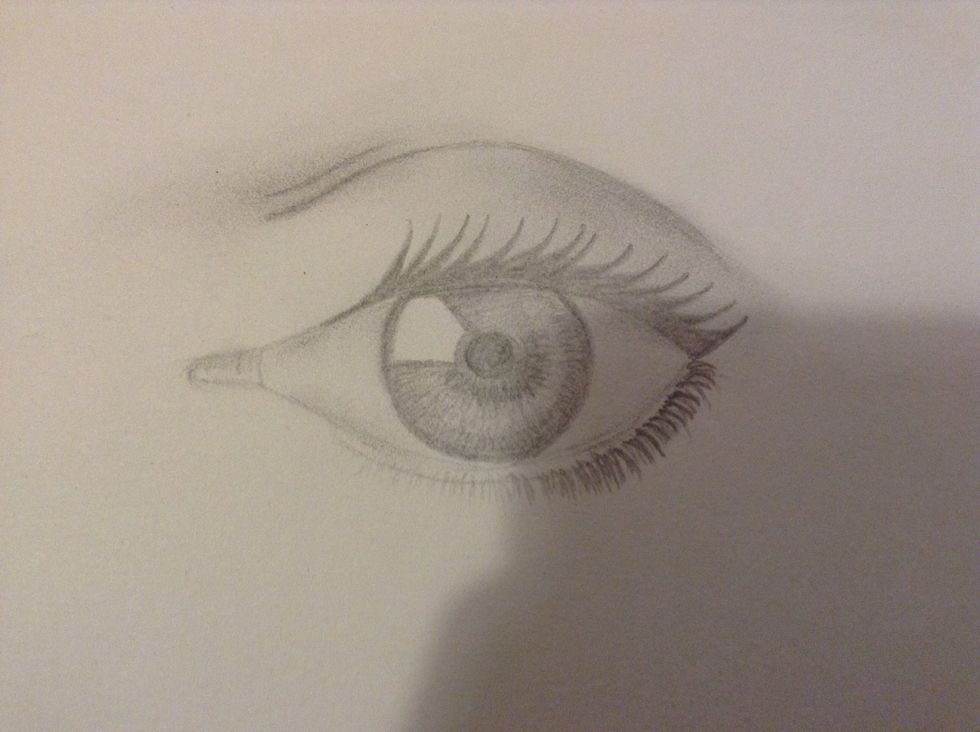 Add extensions to the eyelashes if you think you need to