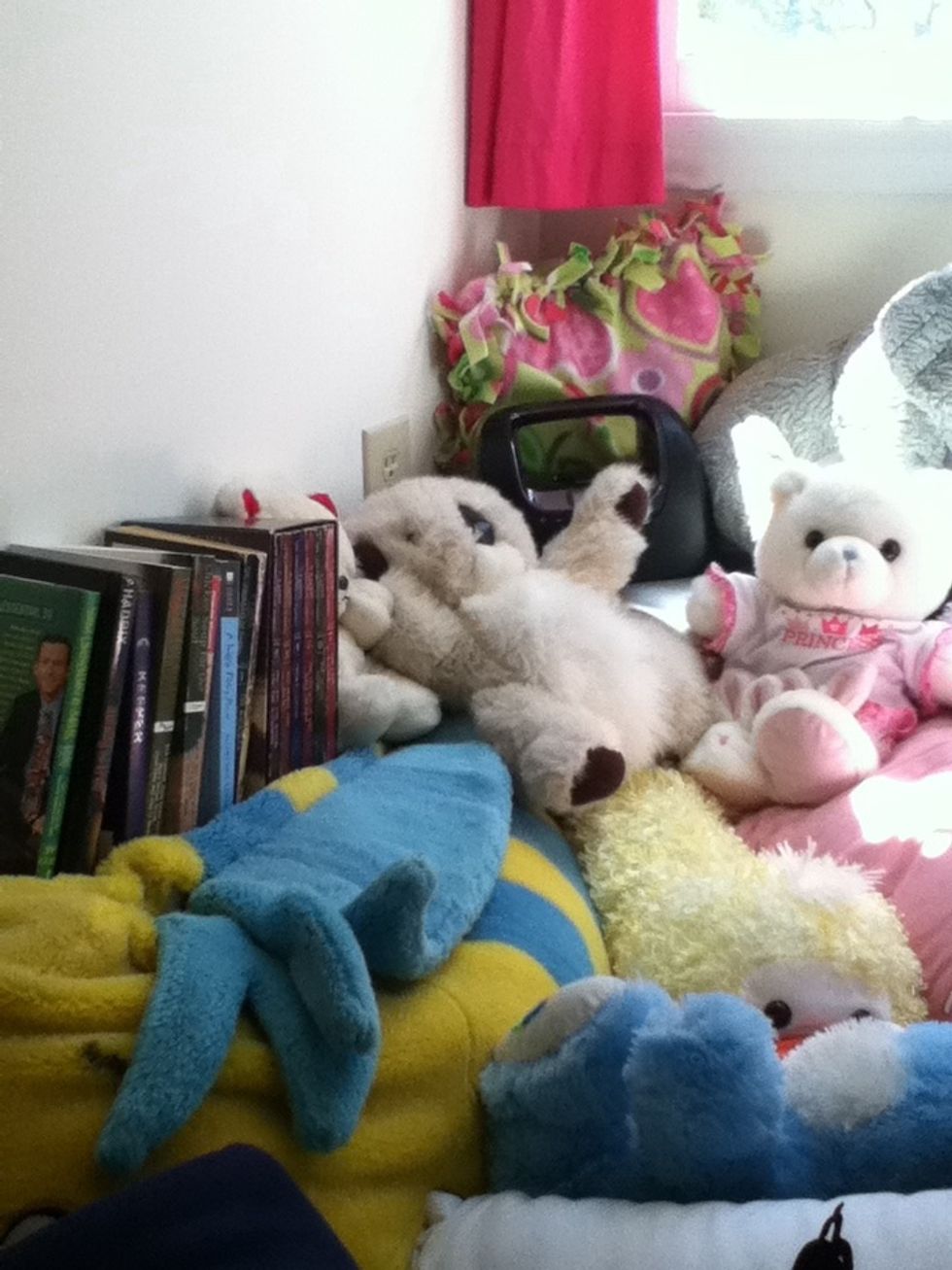 Add extras! If you're a handyman, you could put a bookshelf in the nook. I just put a little radio/iPod dock & some favorite books nearby.