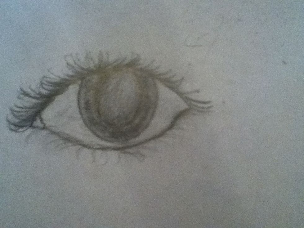 Add eyelashes.