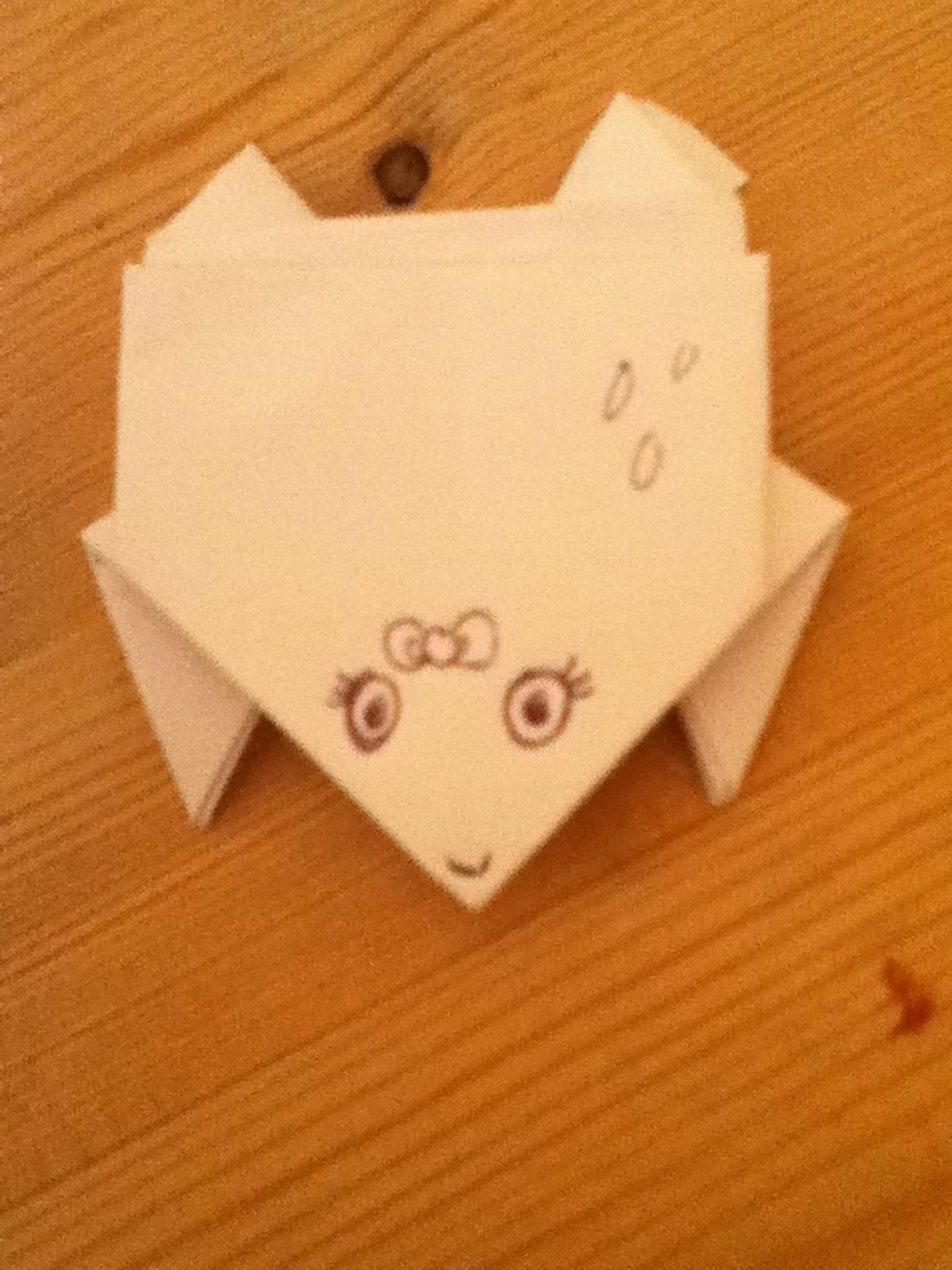 Add eyes and some accessories..