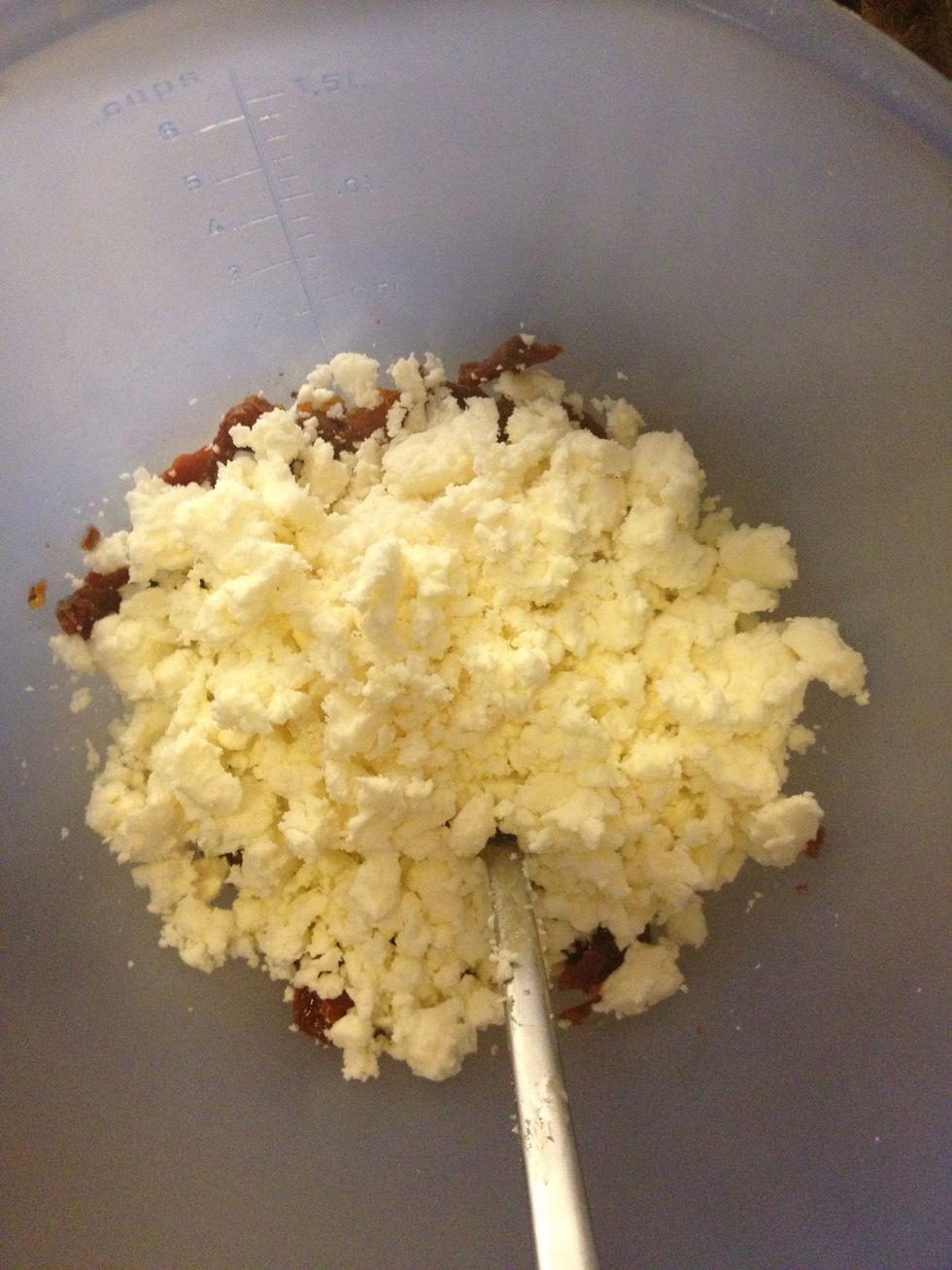 Add feta cheese.