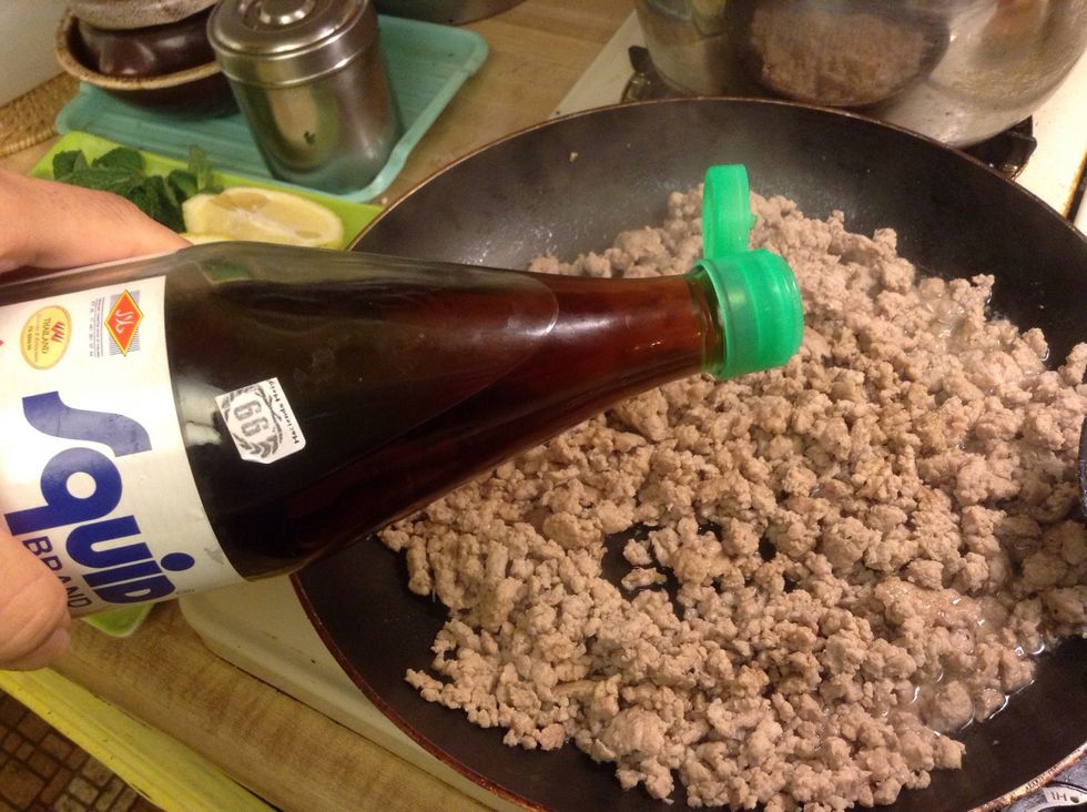 Add fish sauce.