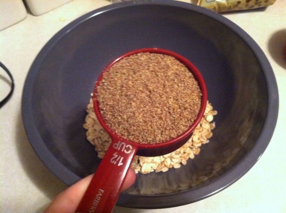 Add flax seed.