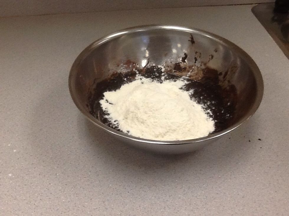 Add flour.