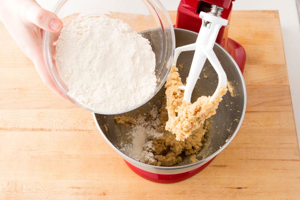 Add flour.
