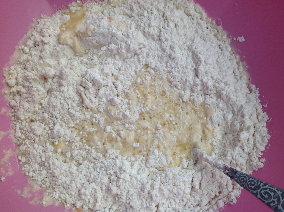 Add flour