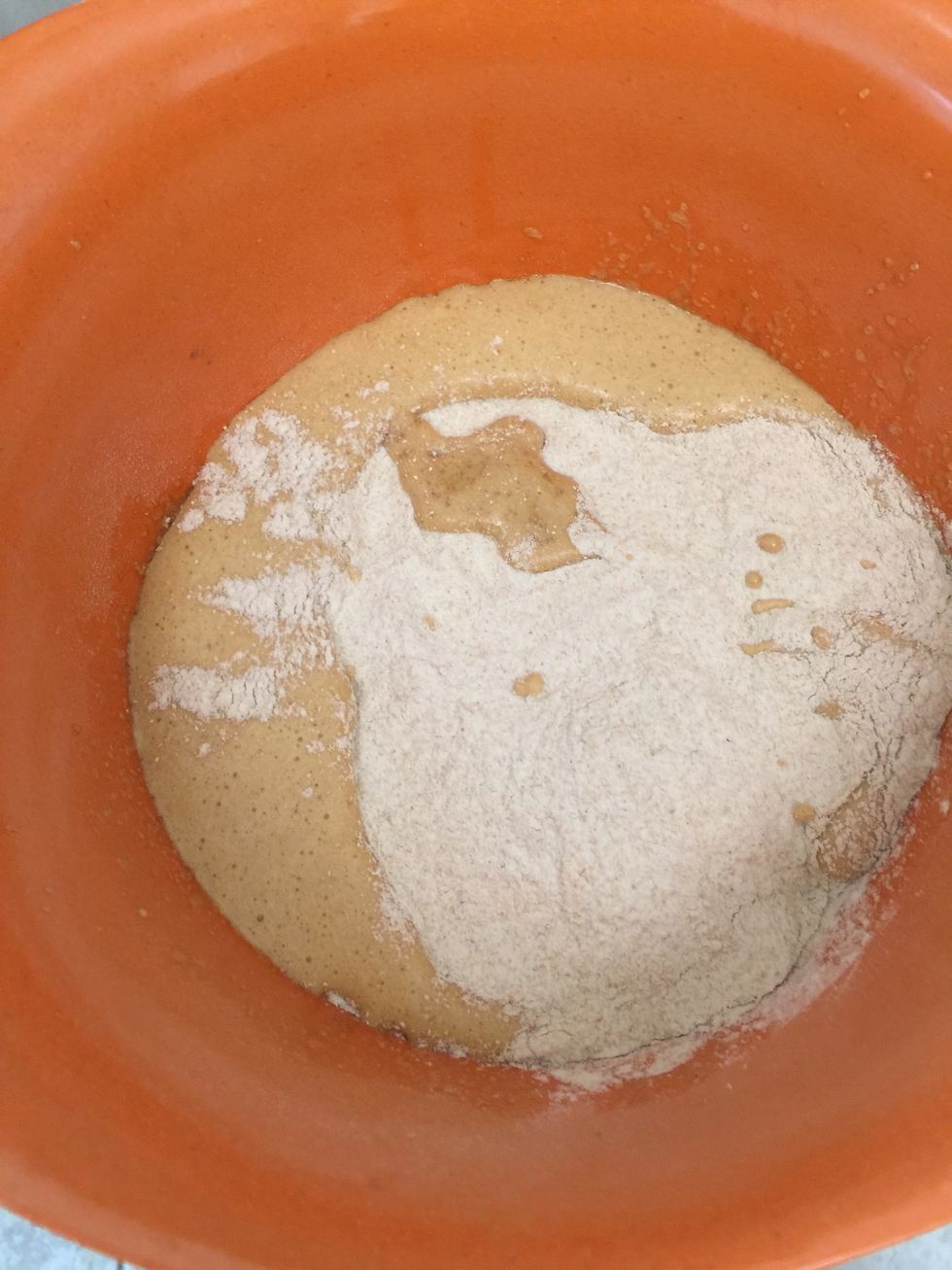 Add flour