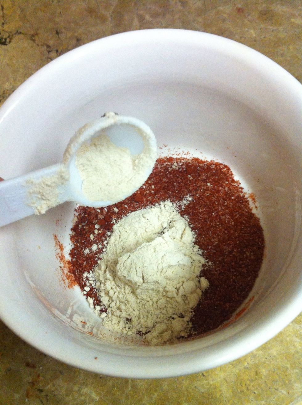Add flour....