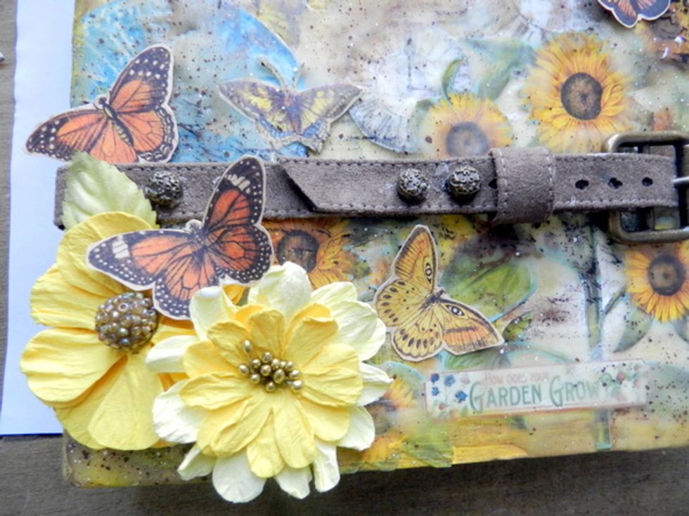 Add flowers and G45 butterflies.