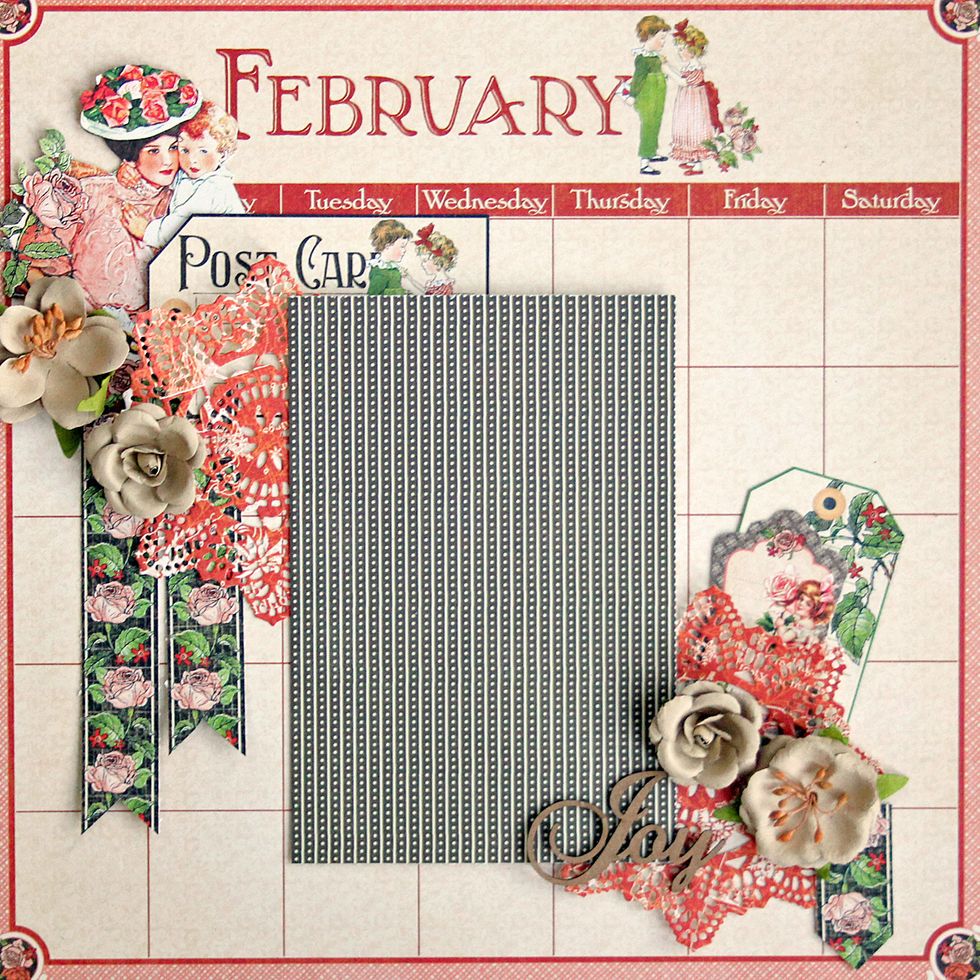 Add flowers as shown.