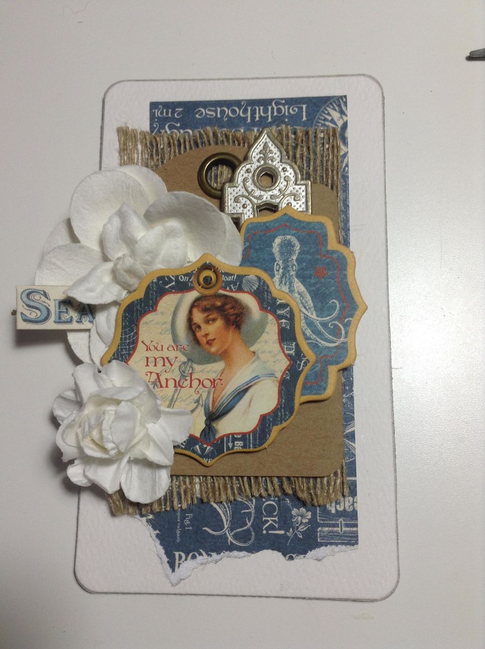 Add flowers or other embellishments...