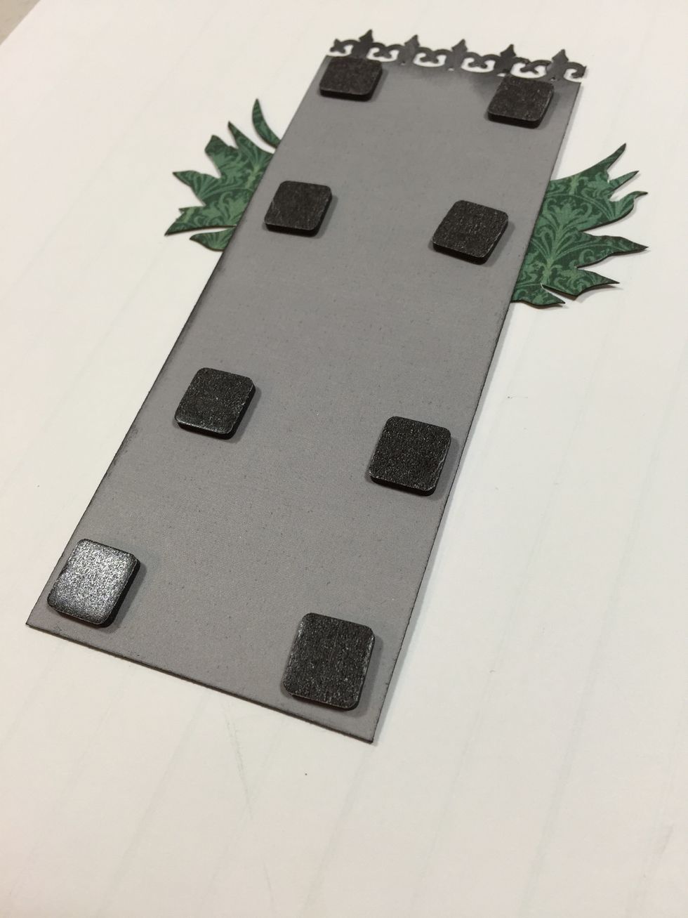 Add foam tape or squares to the back of this unit.