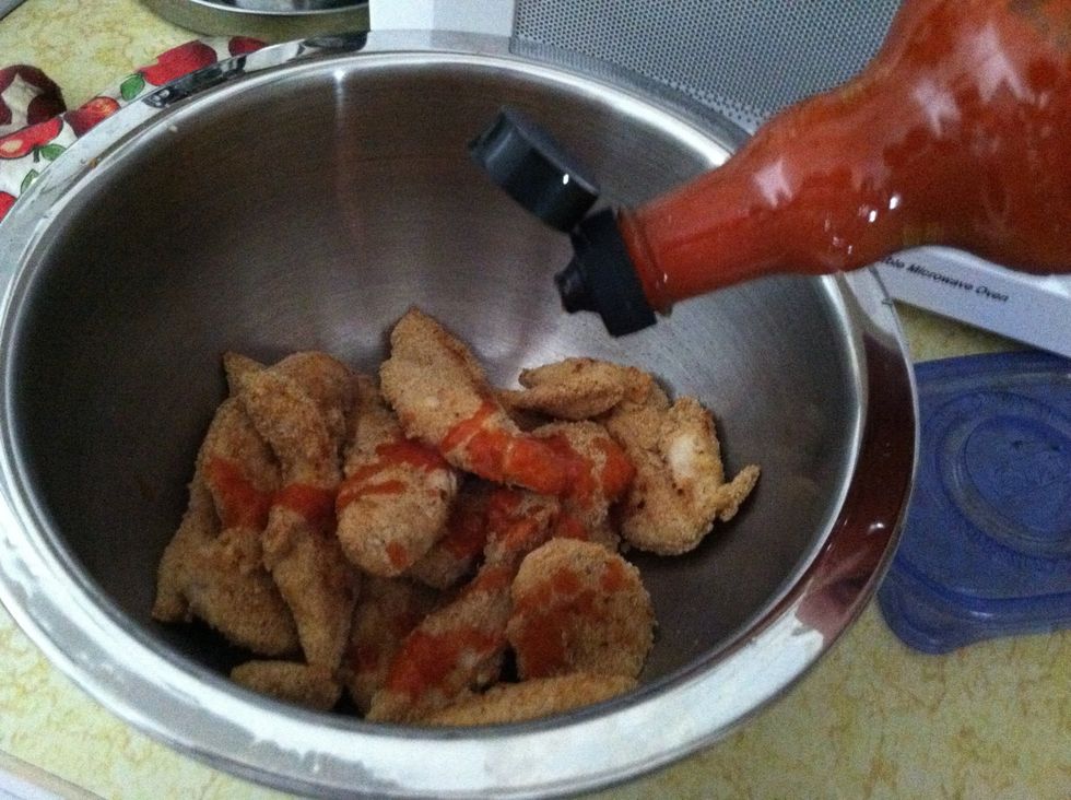 Add Franks Red Hot sauce.